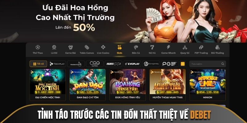 Cần tỉnh táo trước những tin đồn thất thiệt về nhà cái